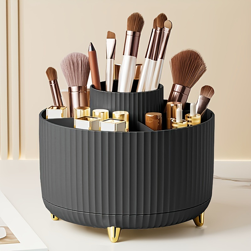 AuroraBeauty™ Rotating Makeup Brush Holder