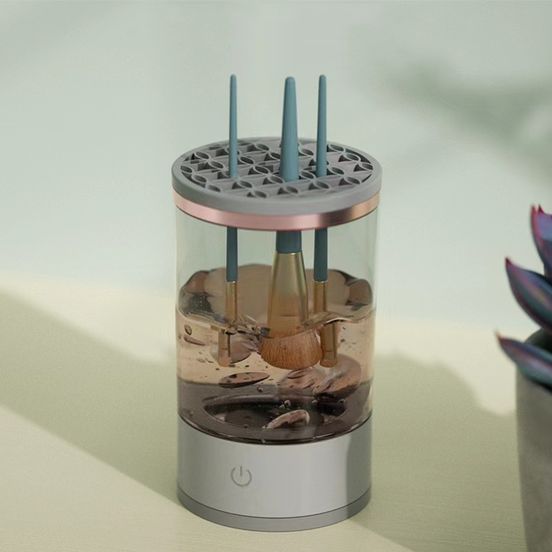 AuroraBeauty™ Electric Makeup Brush Cleaner