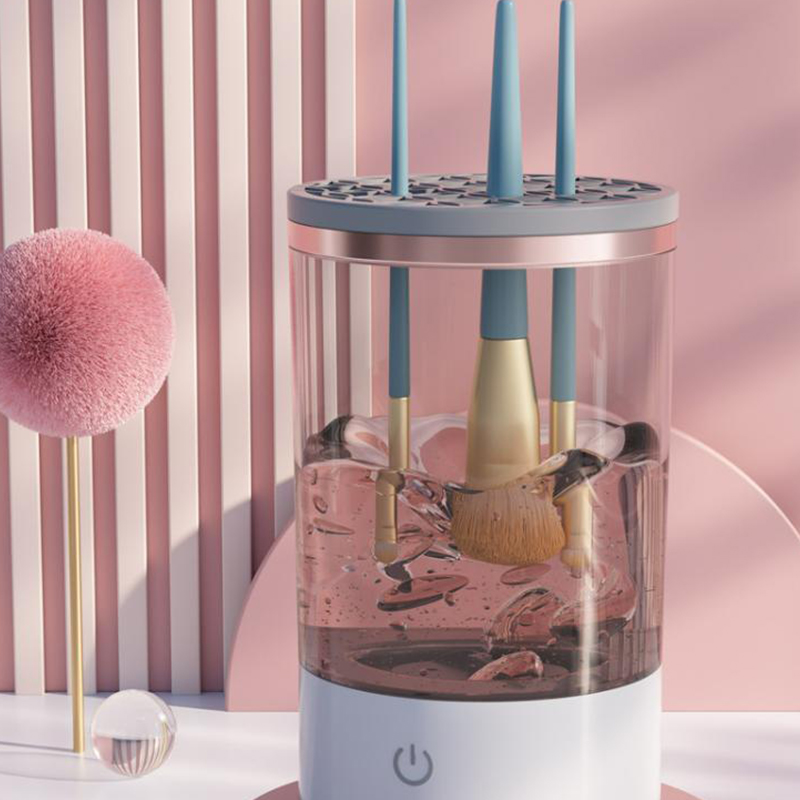 AuroraBeauty™ Electric Makeup Brush Cleaner